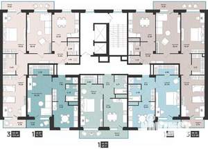 1-к квартира, вторичка, 51м2, 4/16 этаж