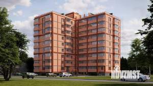 2-к квартира, строящийся дом, 57м2, 2/9 этаж