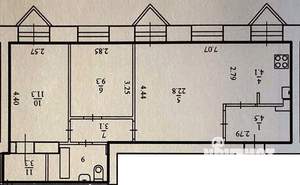 3-к квартира, вторичка, 63м2, 7/9 этаж