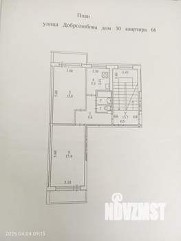 2-к квартира, вторичка, 47м2, 2/5 этаж