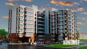 2-к квартира, вторичка, 64м2, 1/9 этаж