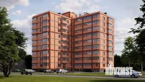1-к квартира, строящийся дом, 34м2, 8/9 этаж