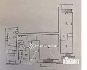 4-к квартира, вторичка, 73м2, 5/5 этаж