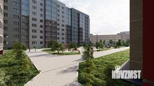 2-к квартира, строящийся дом, 51м2, 8/9 этаж
