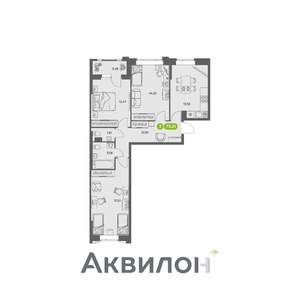 3-к квартира, вторичка, 75м2, 5/16 этаж