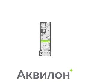 Студия квартира, вторичка, 23м2, 6/8 этаж