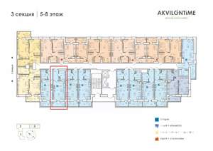 Студия квартира, вторичка, 25м2, 8/16 этаж