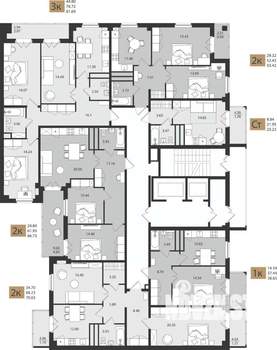 1-к квартира, вторичка, 39м2, 11/16 этаж