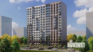 3-к квартира, строящийся дом, 78м2, 10/16 этаж